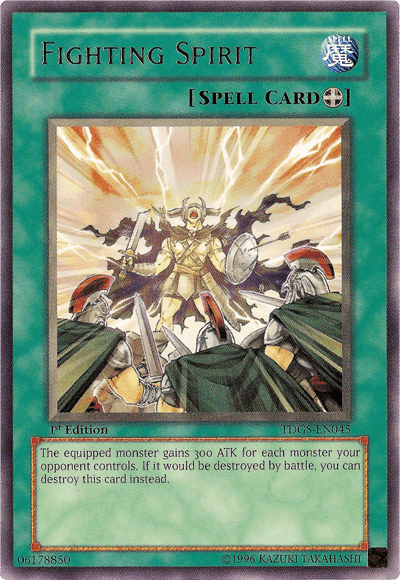 Fighting Spirit [TDGS-EN045] Rare - Josh's Cards
