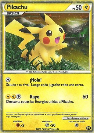 Pikachu (Spanish) 0PW/null - Pikachu World Collection Promos Holofoil