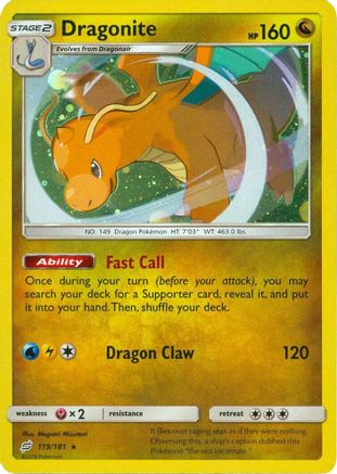 Dragonite (Cosmos Holo) 119/181 - Miscellaneous Cards & Products Holofoil