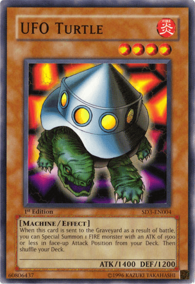 UFO Turtle [SD3-EN004] Common - Josh's Cards