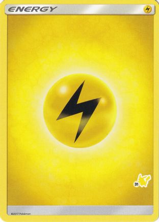 Lightning Energy (# Pikachu Stamped)  - Battle Academy
