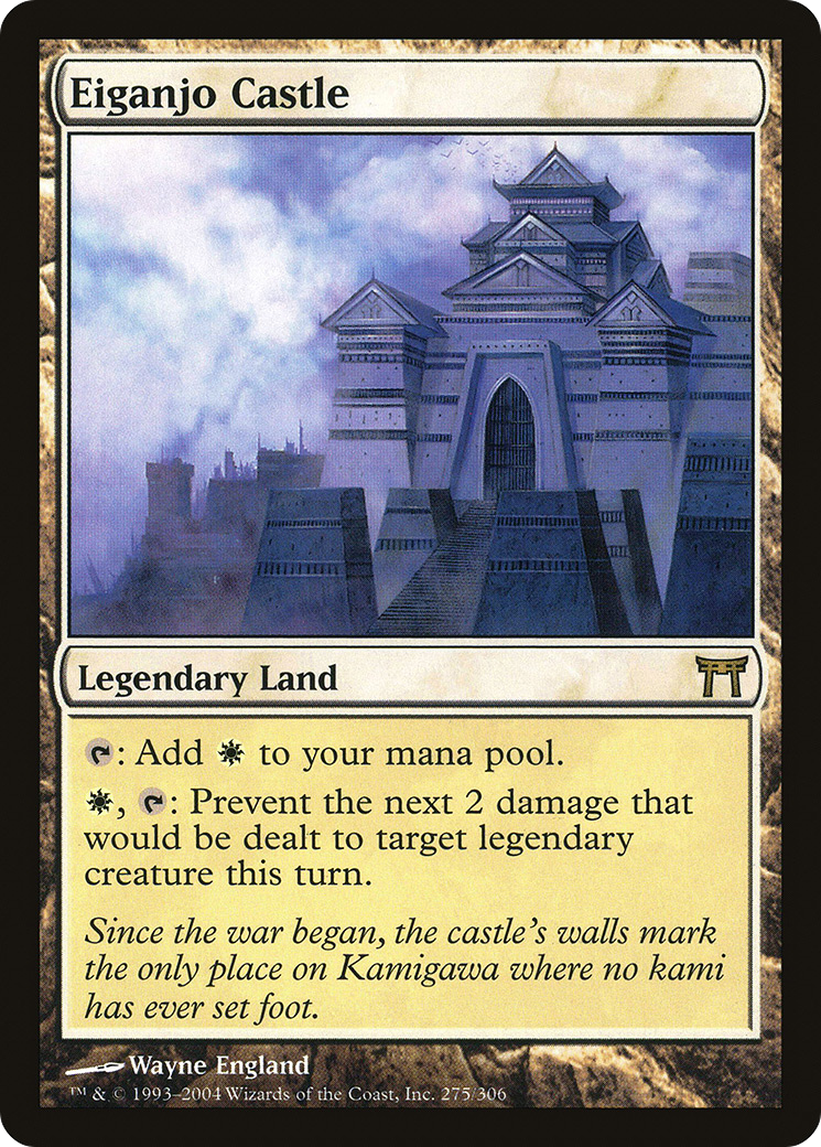 Eiganjo Castle (CHK-275) - Champions of Kamigawa