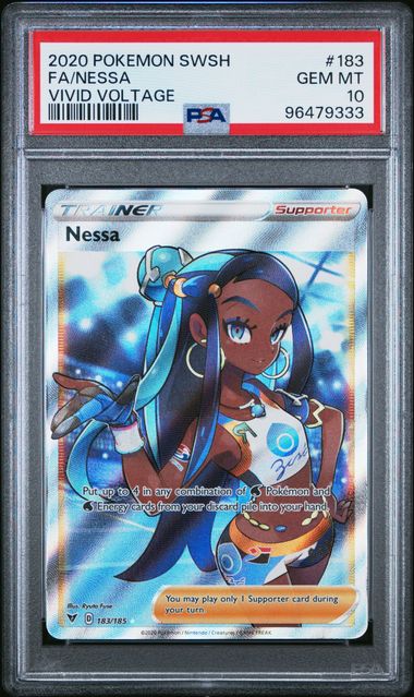 Nessa Vivid Voltage 183/185 PSA 10