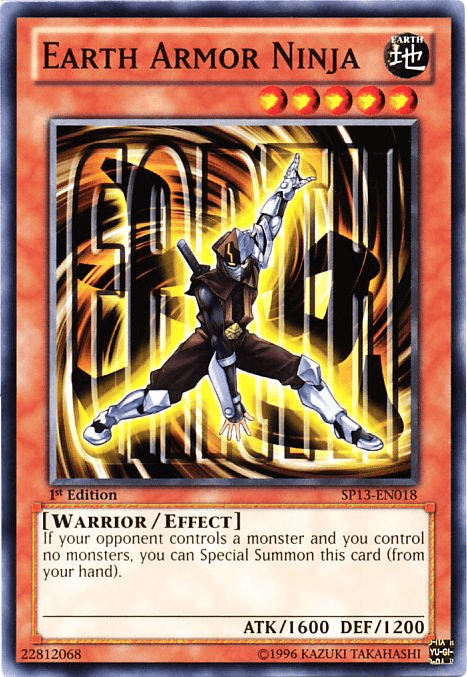 Earth Armor Ninja [SP13-EN018] Common - Josh's Cards