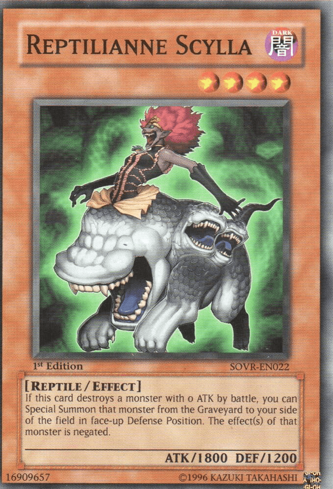 Reptilianne Scylla [SOVR-EN022] Common - Josh's Cards