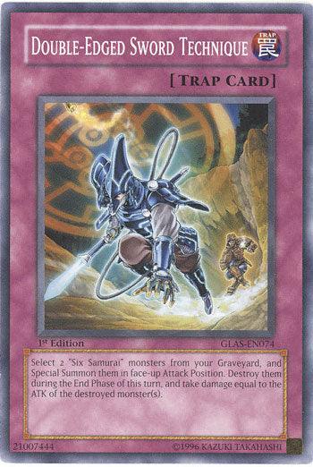 Double-Edged Sword Technique [GLAS-EN074] Common - Josh's Cards