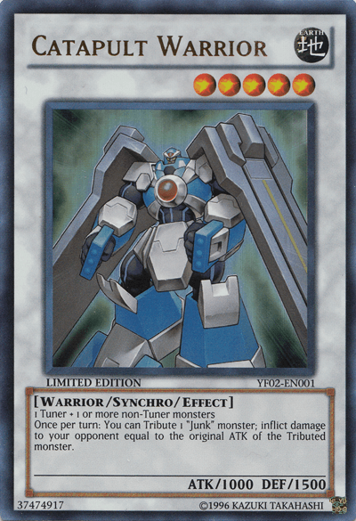 Catapult Warrior [YF02-EN001] Ultra Rare - Josh's Cards