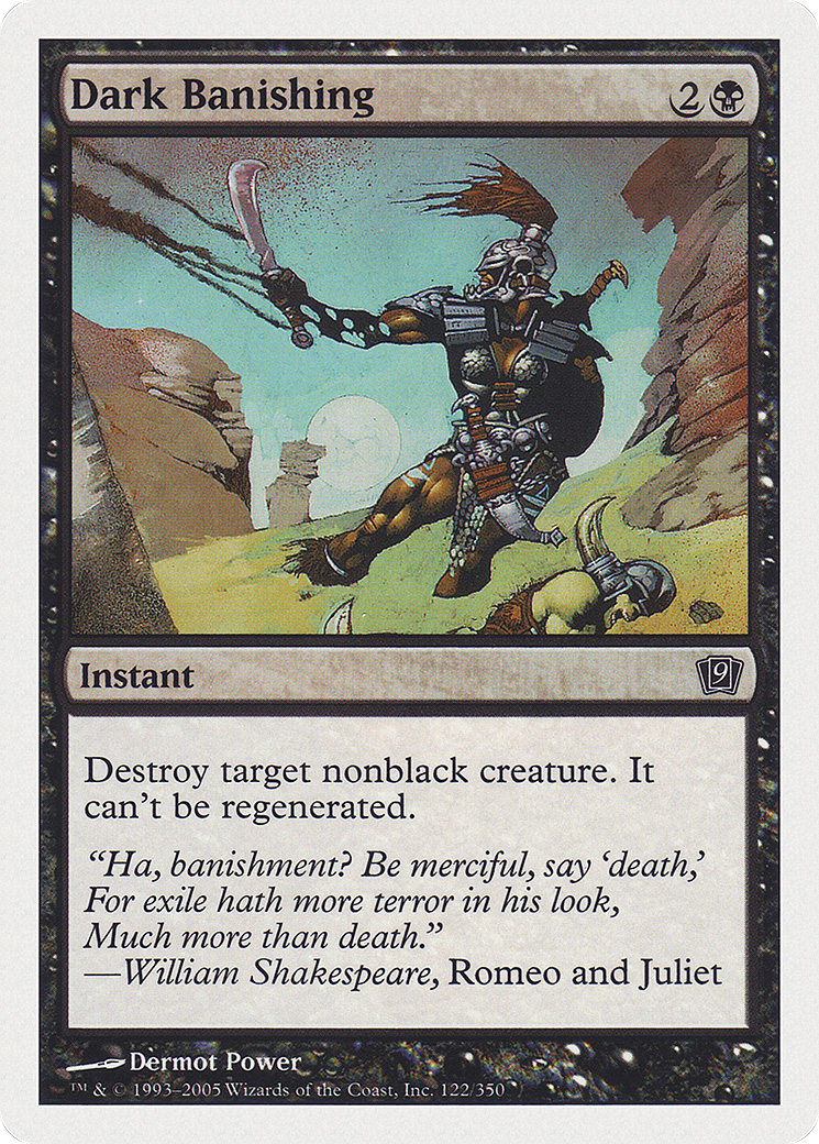 Dark Banishing [Ninth Edition] Foil