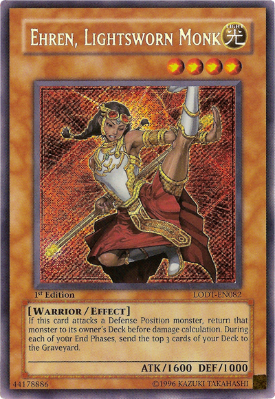 Ehren, Lightsworn Monk (LODT-EN082) - Light of Destruction Unlimited