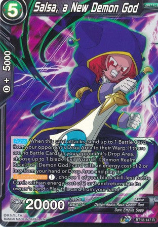 Salsa, a New Demon God (BT12-147) [Vicious Rejuvenation] Parallel Foil