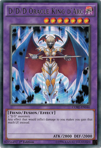 D/D/D Oracle King d'Arc [CORE-EN046] Rare - Josh's Cards