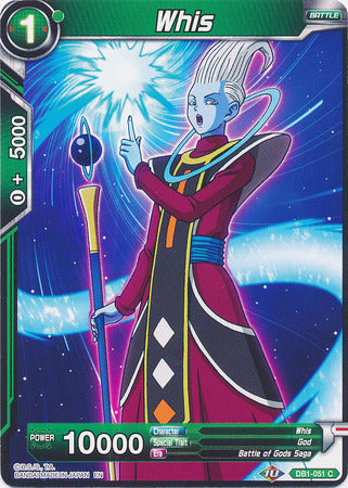 Whis (DB1-051) [Dragon Brawl] Parallel Foil