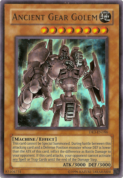 Ancient Gear Golem [DR3-EN186] Ultra Rare - Josh's Cards
