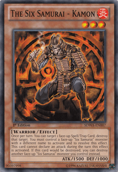 The Six Samurai - Kamon [SDWA-EN007] Common - Josh's Cards