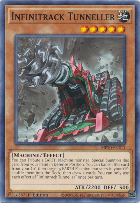 Infinitrack Tunneller [MP20-EN211] Common - Josh's Cards