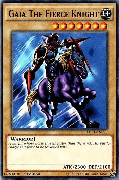 Gaia The Fierce Knight [MIL1-EN025] Rare - Josh's Cards
