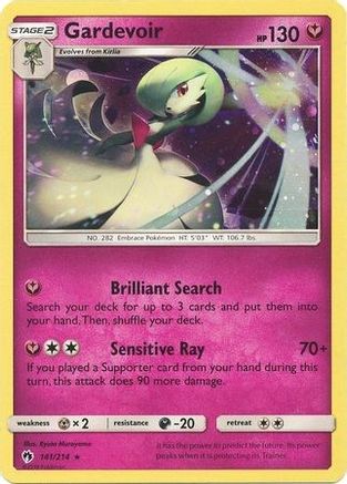 Gardevoir (Cosmos Holo) 141/214 - Miscellaneous Cards & Products Holofoil