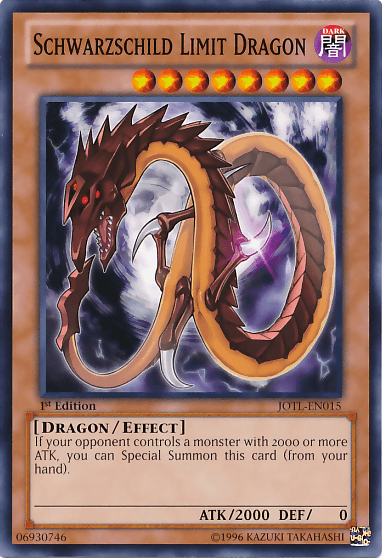 Schwarzschild Limit Dragon [JOTL-EN015] Common - Josh's Cards