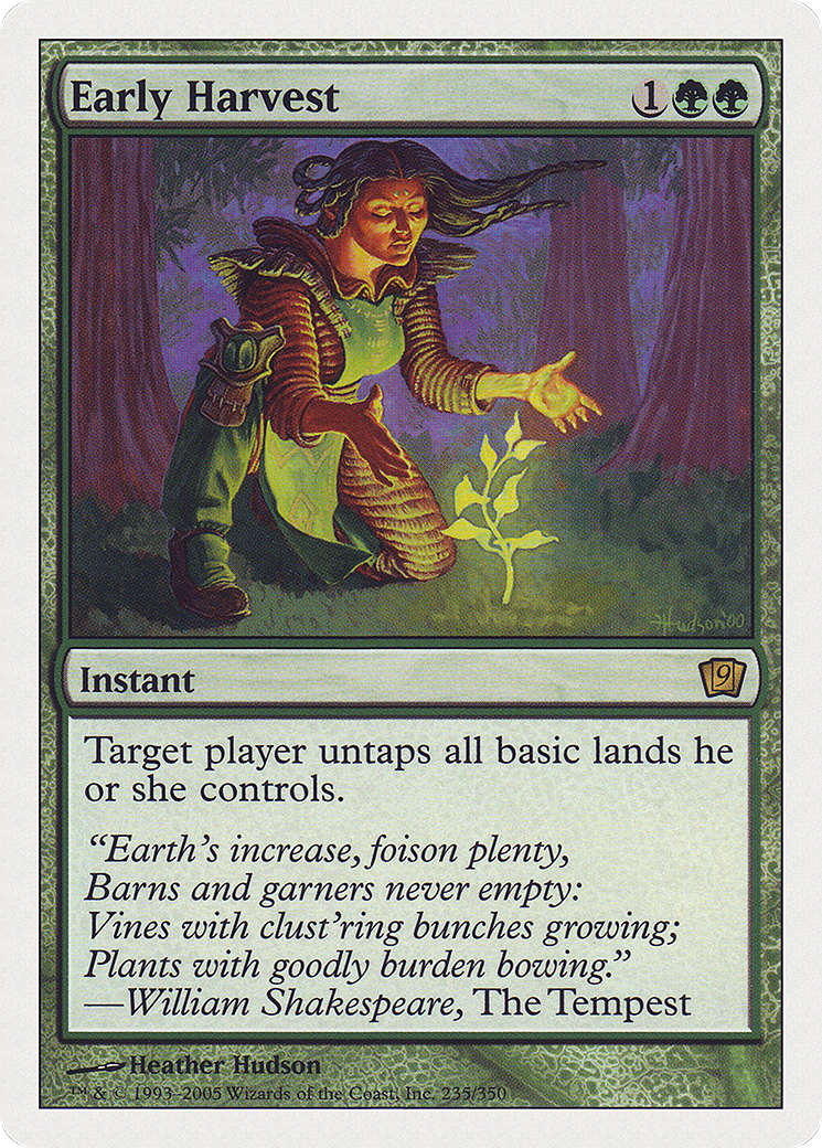 Early Harvest [Ninth Edition] Foil