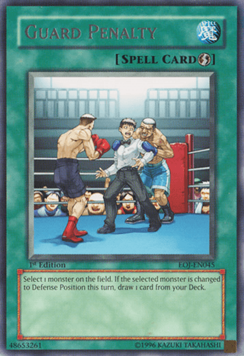 Guard Penalty [EOJ-EN045] Rare - Josh's Cards