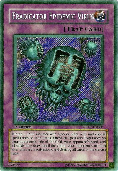 Eradicator Epidemic Virus [FOTB-EN068] Secret Rare - Josh's Cards