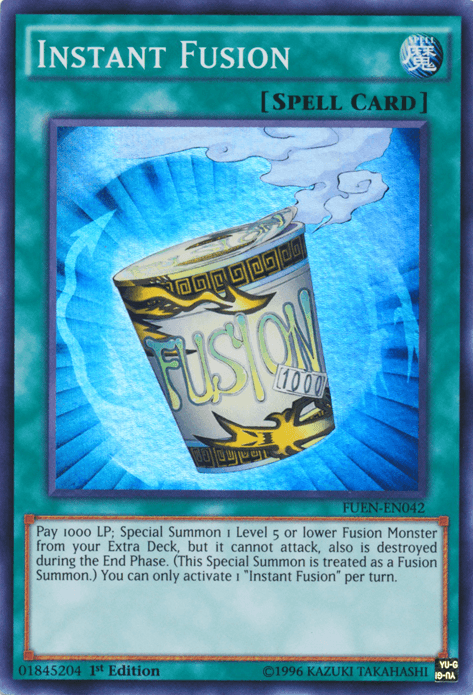 Instant Fusion [FUEN-EN042] Super Rare - Josh's Cards