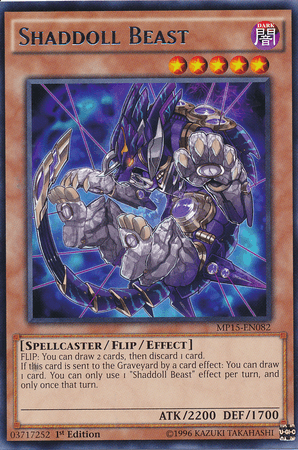 Shaddoll Beast [MP15-EN082] Rare - Josh's Cards
