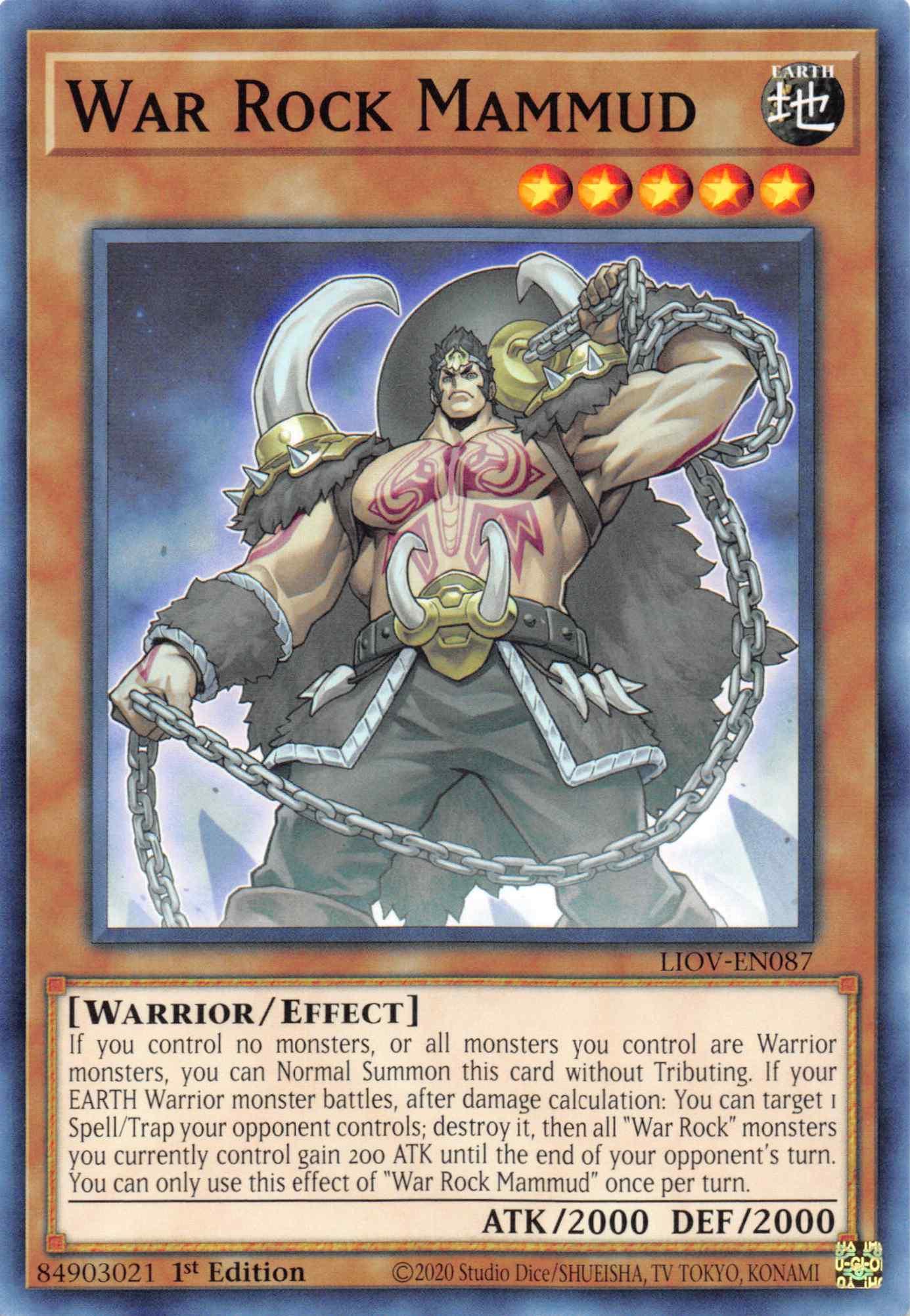 War Rock Mammud [LIOV-EN087] Common - Josh's Cards
