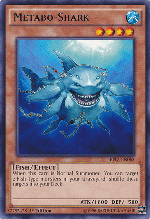Metabo-Shark [BP03-EN068] Rare - Josh's Cards