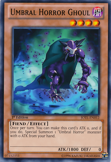 Umbral Horror Ghoul [JOTL-EN012] Common - Josh's Cards