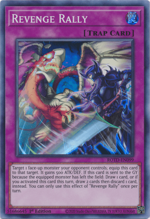 Revenge Rally [ROTD-EN099] Super Rare - Josh's Cards