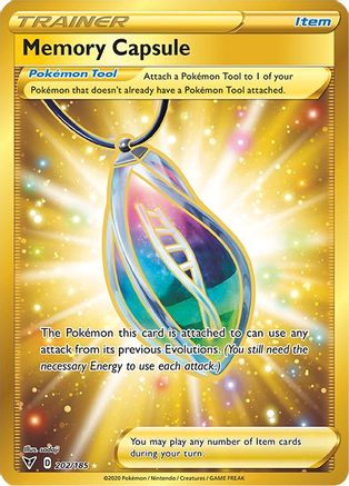 Memory Capsule (Secret) 202/185 - SWSH04 Vivid Voltage Holofoil