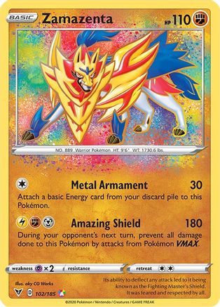 Zamazenta [102] (Vivid Voltage) Holofoil