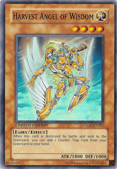 Harvest Angel of Wisdom [CSOC-ENSE1] Super Rare - Josh's Cards