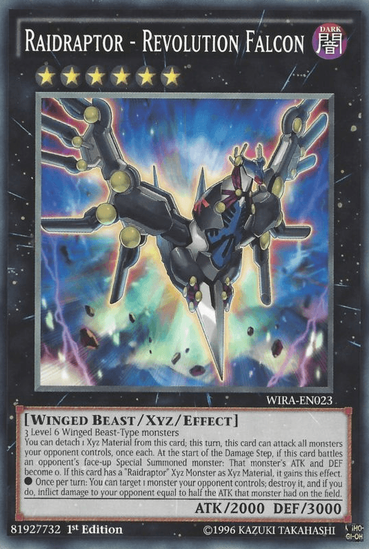 Raidraptor - Revolution Falcon [WIRA-EN023] Common - Josh's Cards