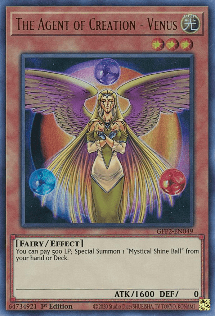The Agent of Creation - Venus [GFP2-EN049] Ultra Rare - Josh's Cards