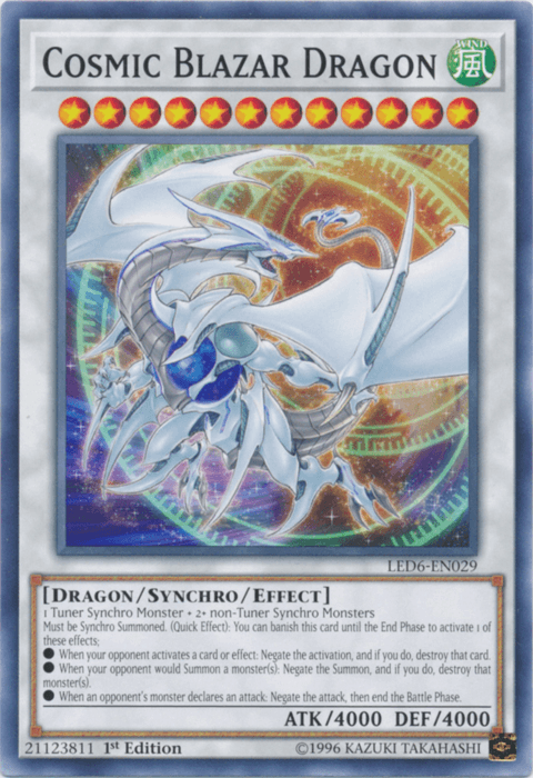 Cosmic Blazar Dragon [LED6-EN029] Common - Josh's Cards