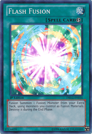 Flash Fusion [DRLG-EN016] Super Rare - Josh's Cards