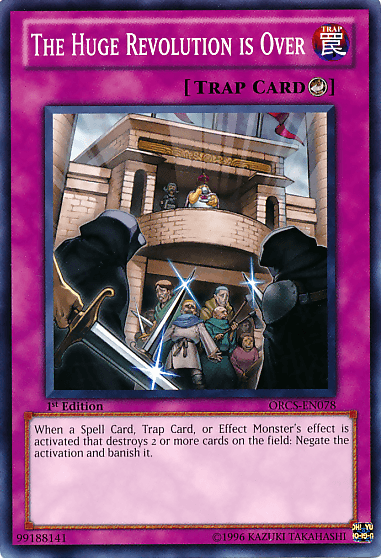 The Huge Revolution is Over [ORCS-EN078] Common - Josh's Cards