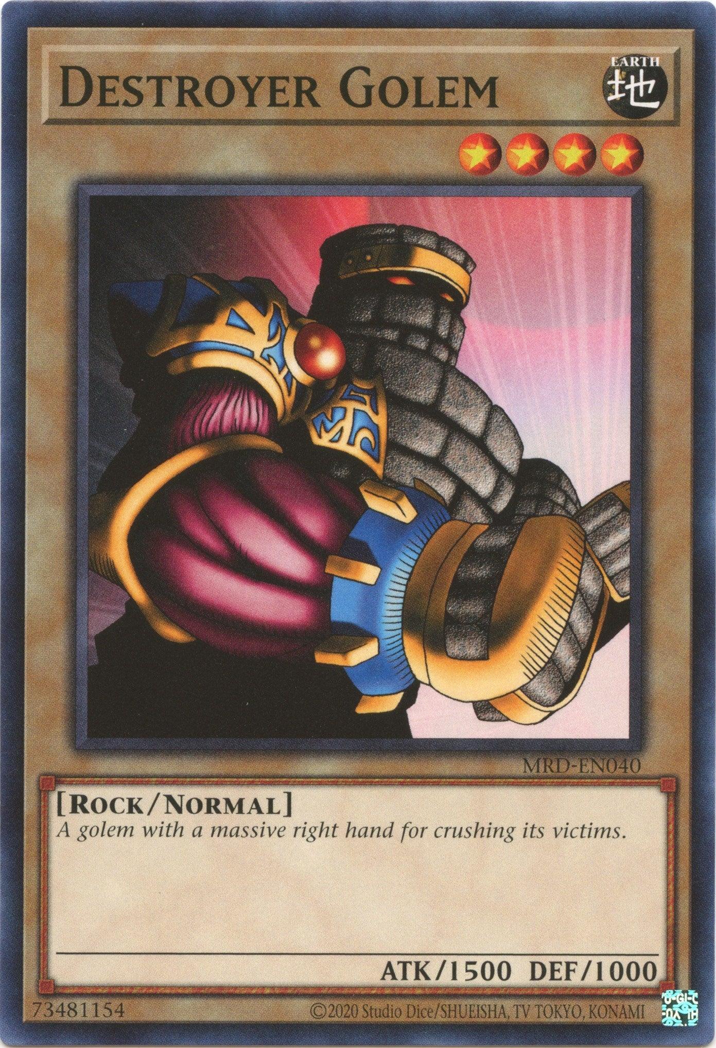 Destroyer Golem (25th Anniversary) [MRD-EN040] Common - Josh's Cards