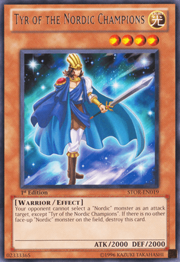 Tyr of the Nordic Champions [STOR-EN019] Rare - Josh's Cards