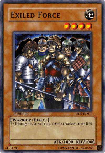 Exiled Force [SD5-EN010] Common - Josh's Cards