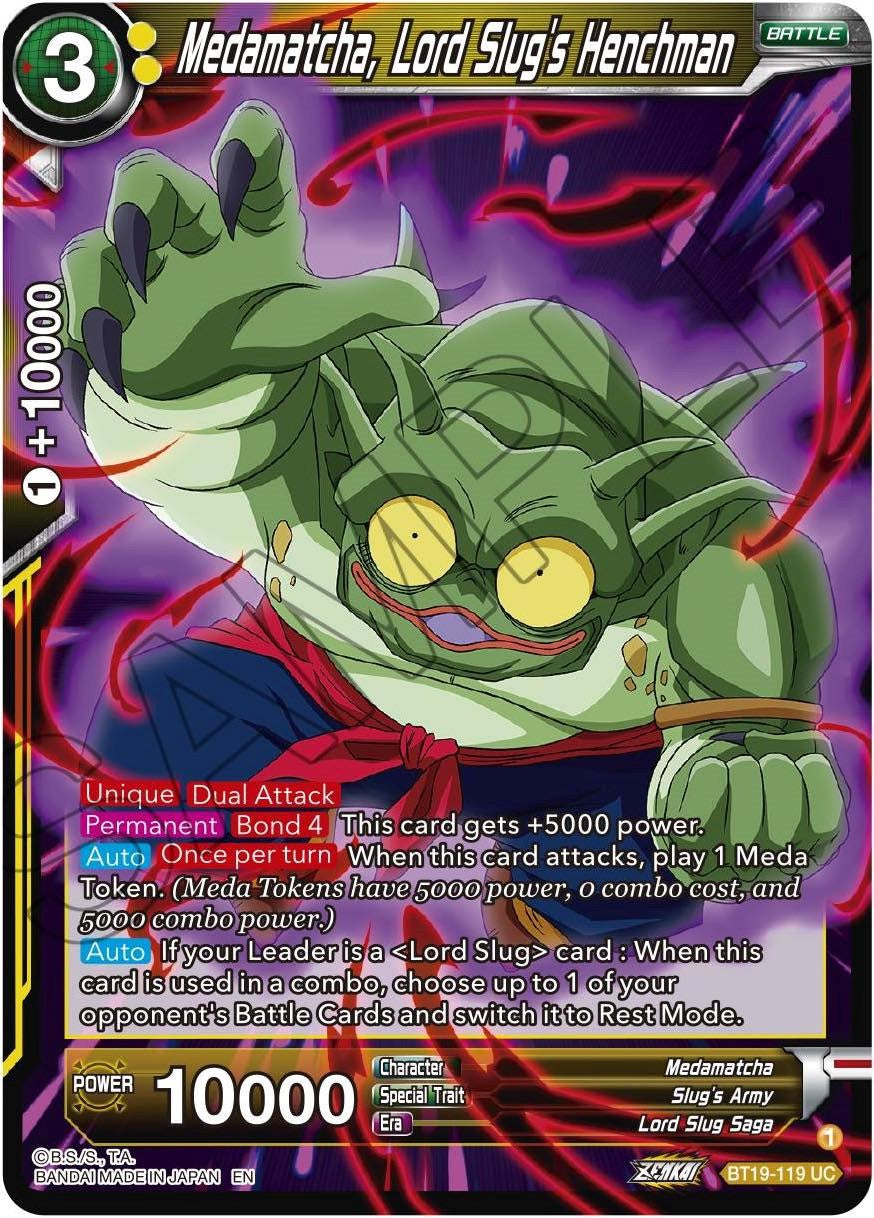 Medamatcha, Lord Slug's Henchman (BT19-119) [Fighter's Ambition] Parallel Foil