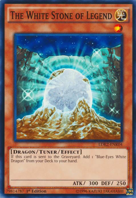 The White Stone of Legend [LDK2-ENK04] Common - Josh's Cards