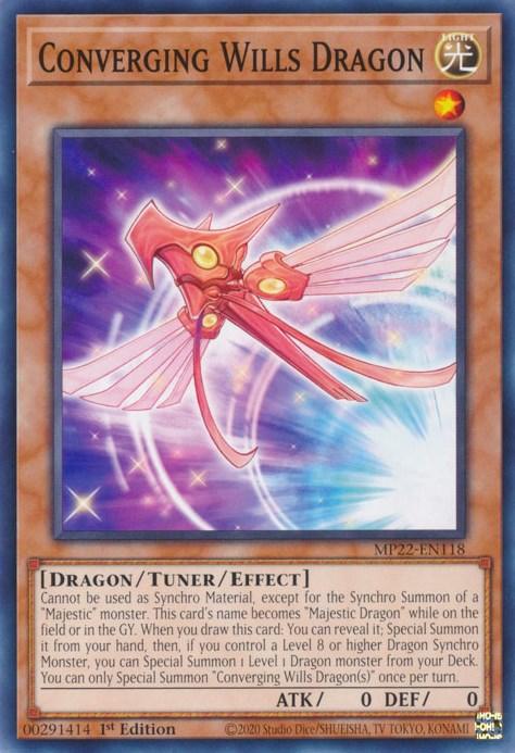 Converging Wills Dragon [MP22-EN118] Common - Josh's Cards