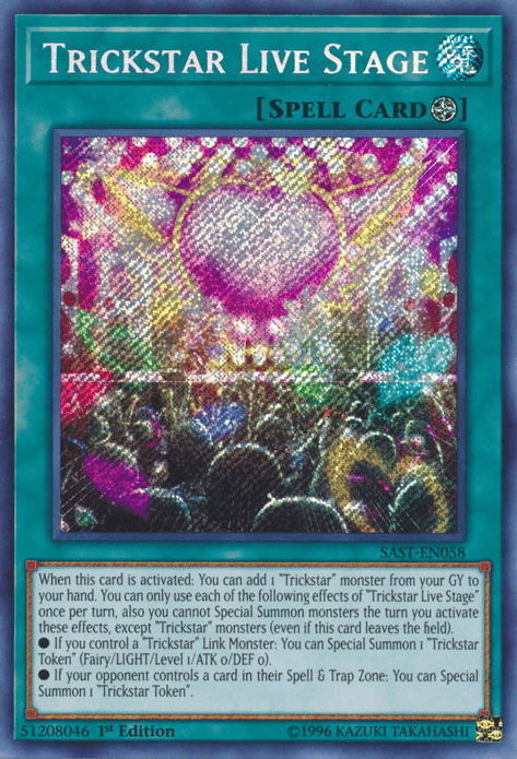 Trickstar Live Stage [SAST-EN058] Secret Rare - Josh's Cards