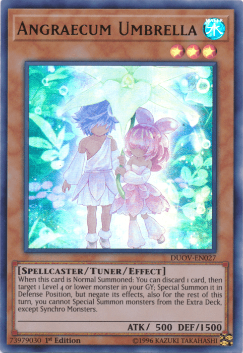 Angraecum Umbrella [DUOV-EN027] Ultra Rare - Josh's Cards