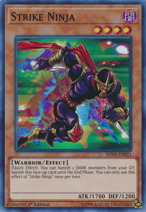 Strike Ninja [SHVA-EN021] Super Rare - Josh's Cards