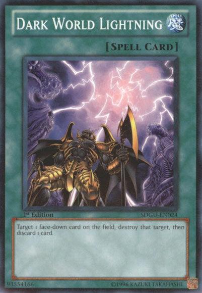 Dark World Lightning [SDGU-EN024] Common - Josh's Cards