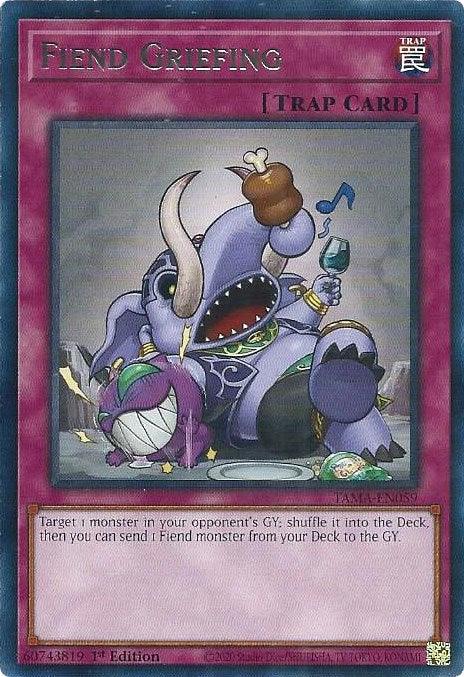 Fiend Griefing [TAMA-EN059] Rare - Josh's Cards